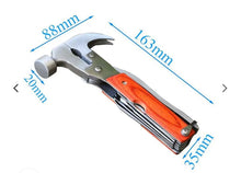 Load image into Gallery viewer, Multifunction Foldable Pliers Knife Screwdriver Emergency Pocket Tool Hammer