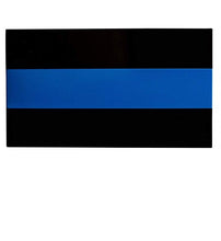 Load image into Gallery viewer, Thin Blue Line (Aluminum) 3D Sticker / Decal