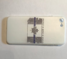 Load image into Gallery viewer, Thin Blue Line Canada Silicone Phone Cases! (Please email us if you do not see your phone’s model and we’ll let you know if we can produce it)