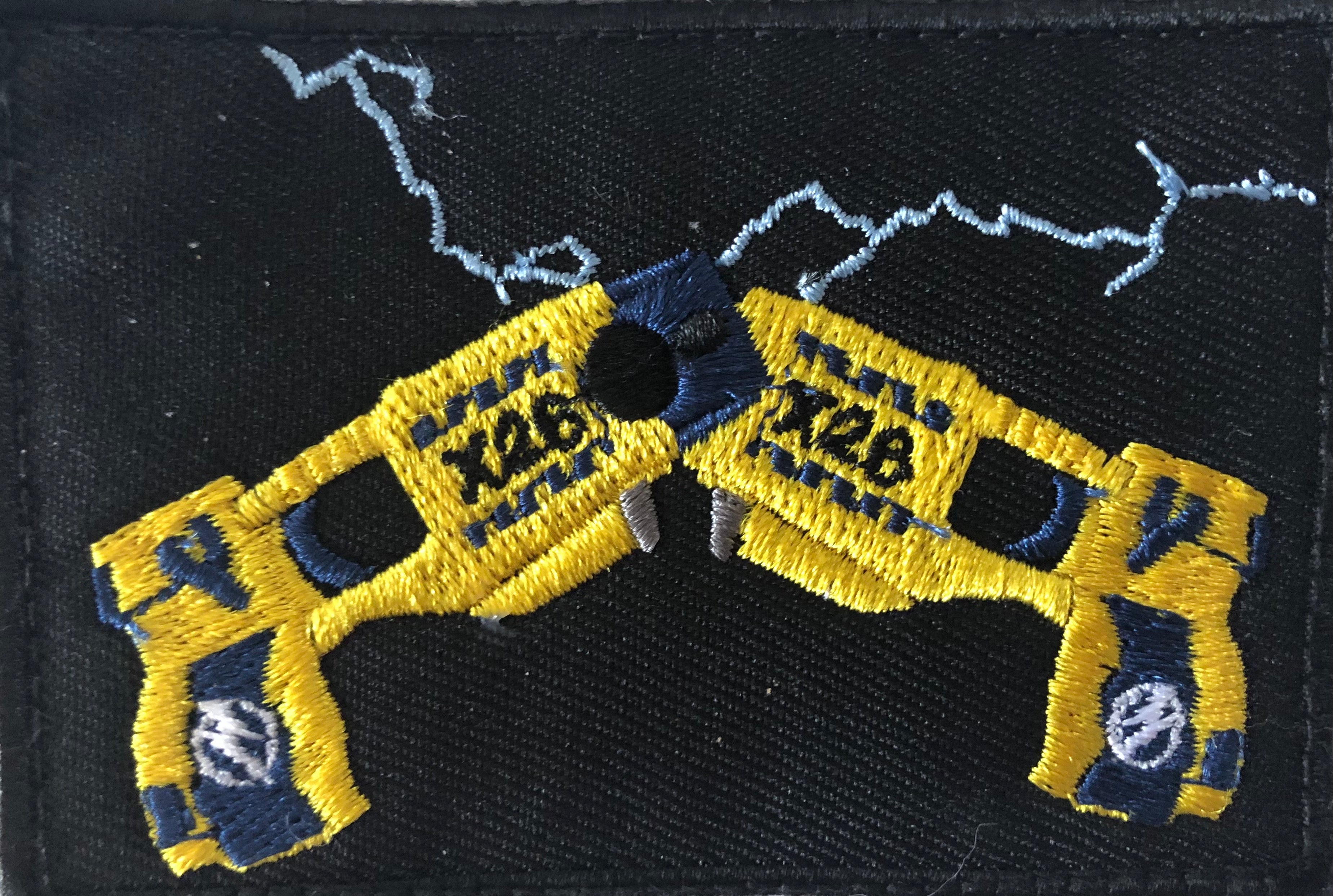 VELCRO® BRAND Fastener Morale HOOK PATCH State District of
