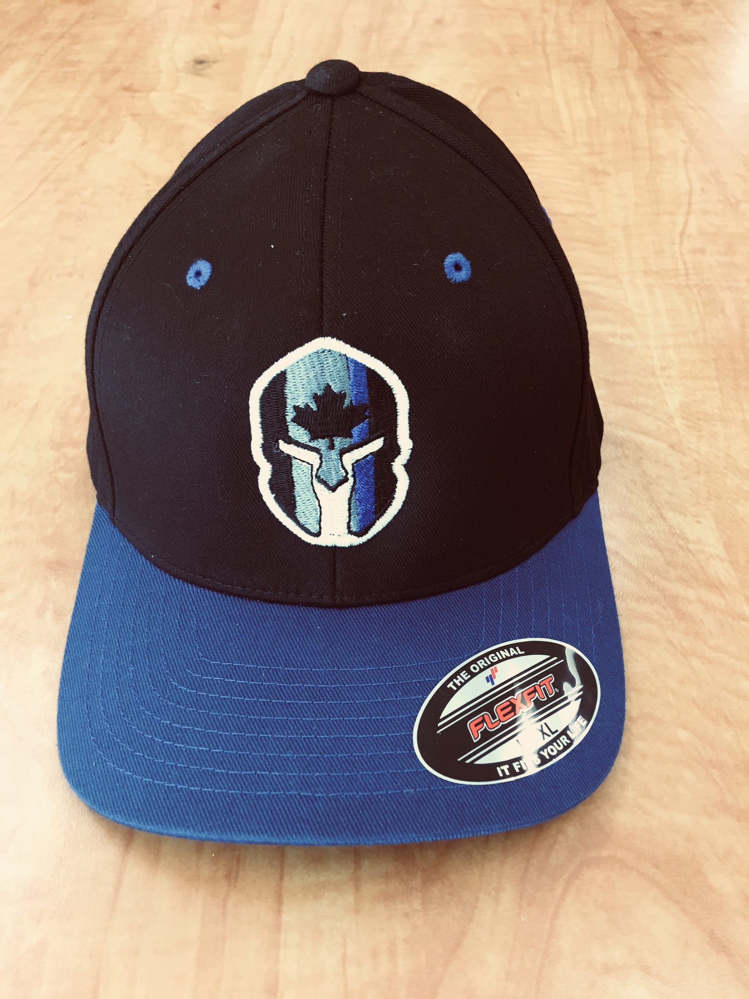 Thin Blue Line Canada Spartan Helmet FLEXFIT® Cap – The Thin Blue Line  Canada