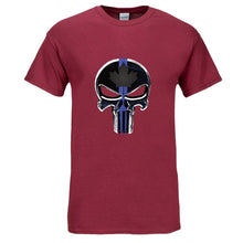 Load image into Gallery viewer, Thin Blue Line Canada Punisher T-Shirt